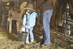 Little Girl with a Bucket