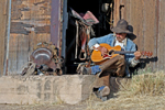  Cowboy Playin' a Tune